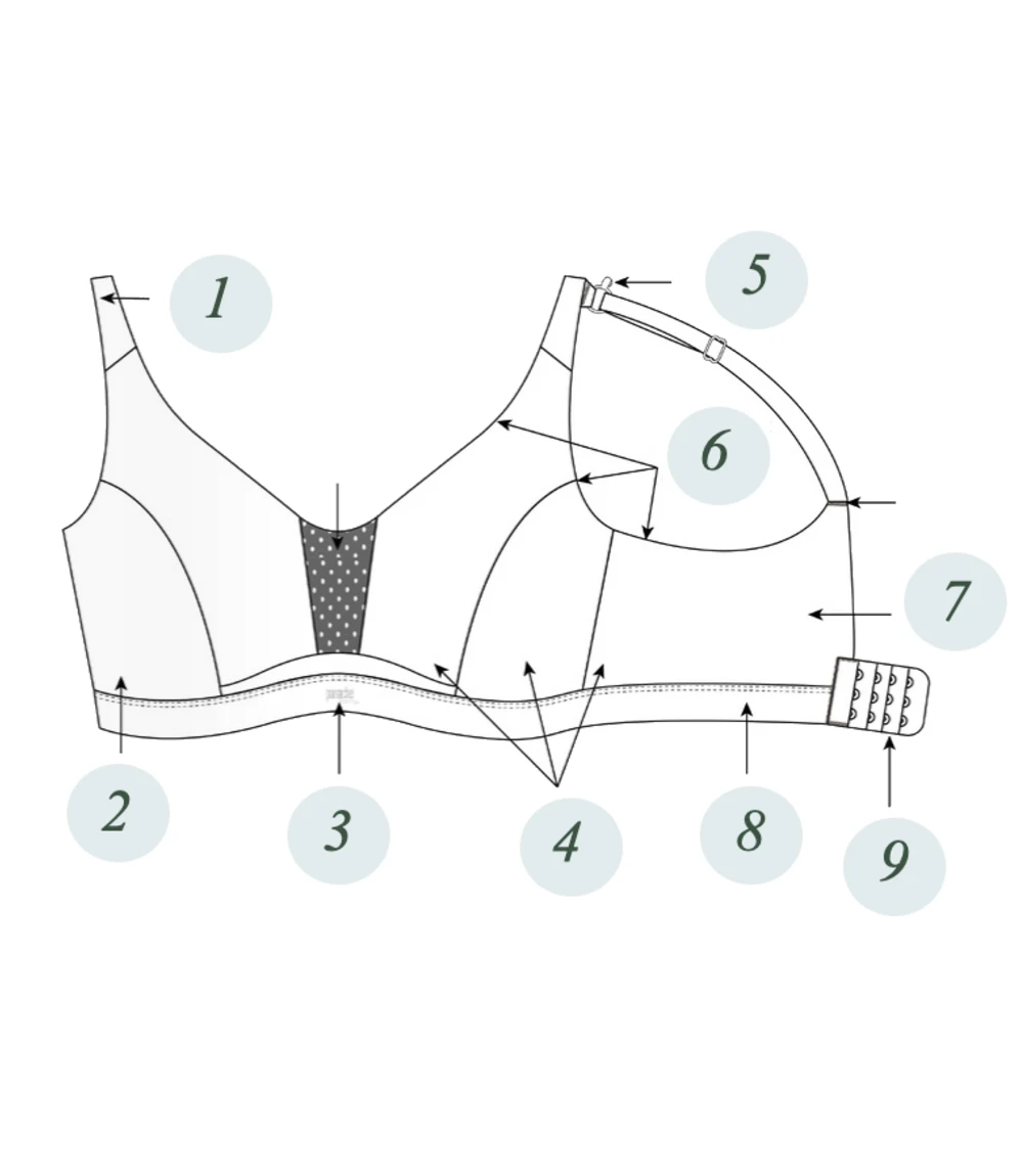 グラマーサイズ専用ブラ