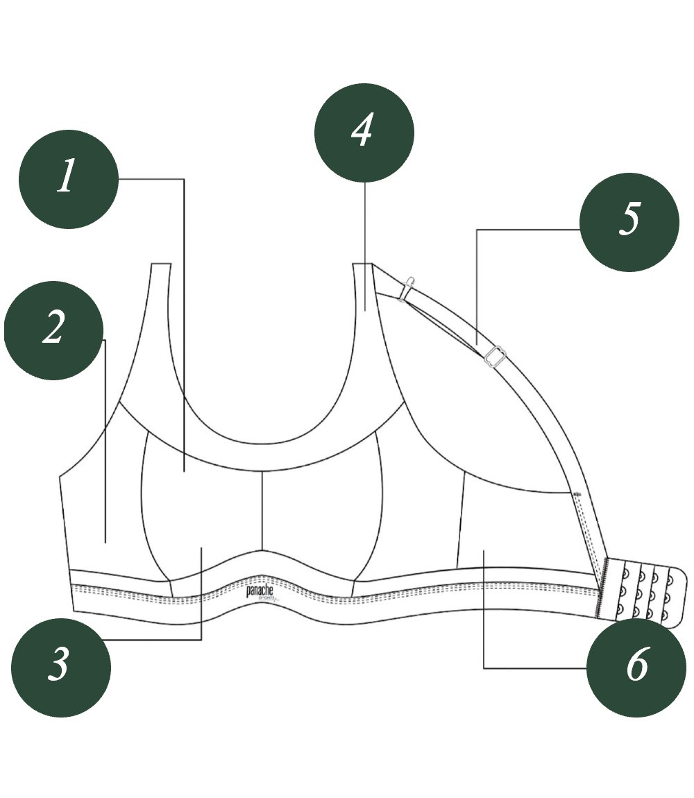 グラマーサイズ専用ブラ